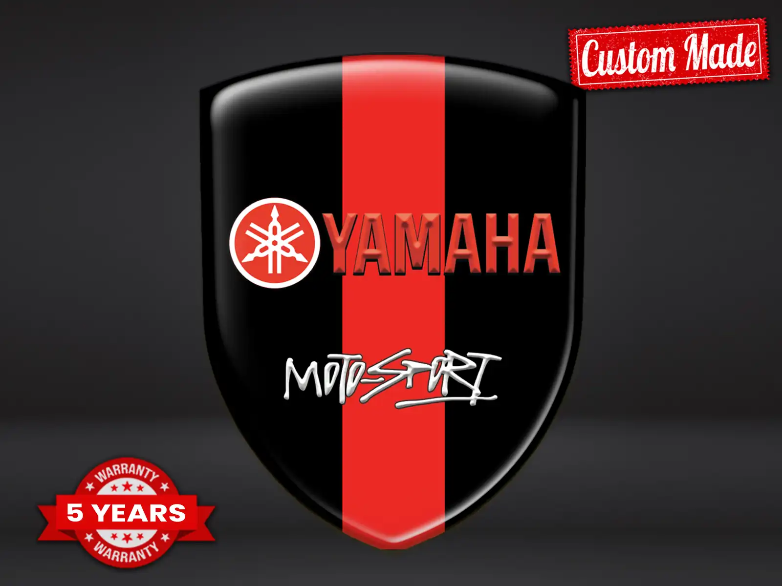 Yamaha Pegatina Silicona Estilo Exclusivo Etiquetas Alta Gama